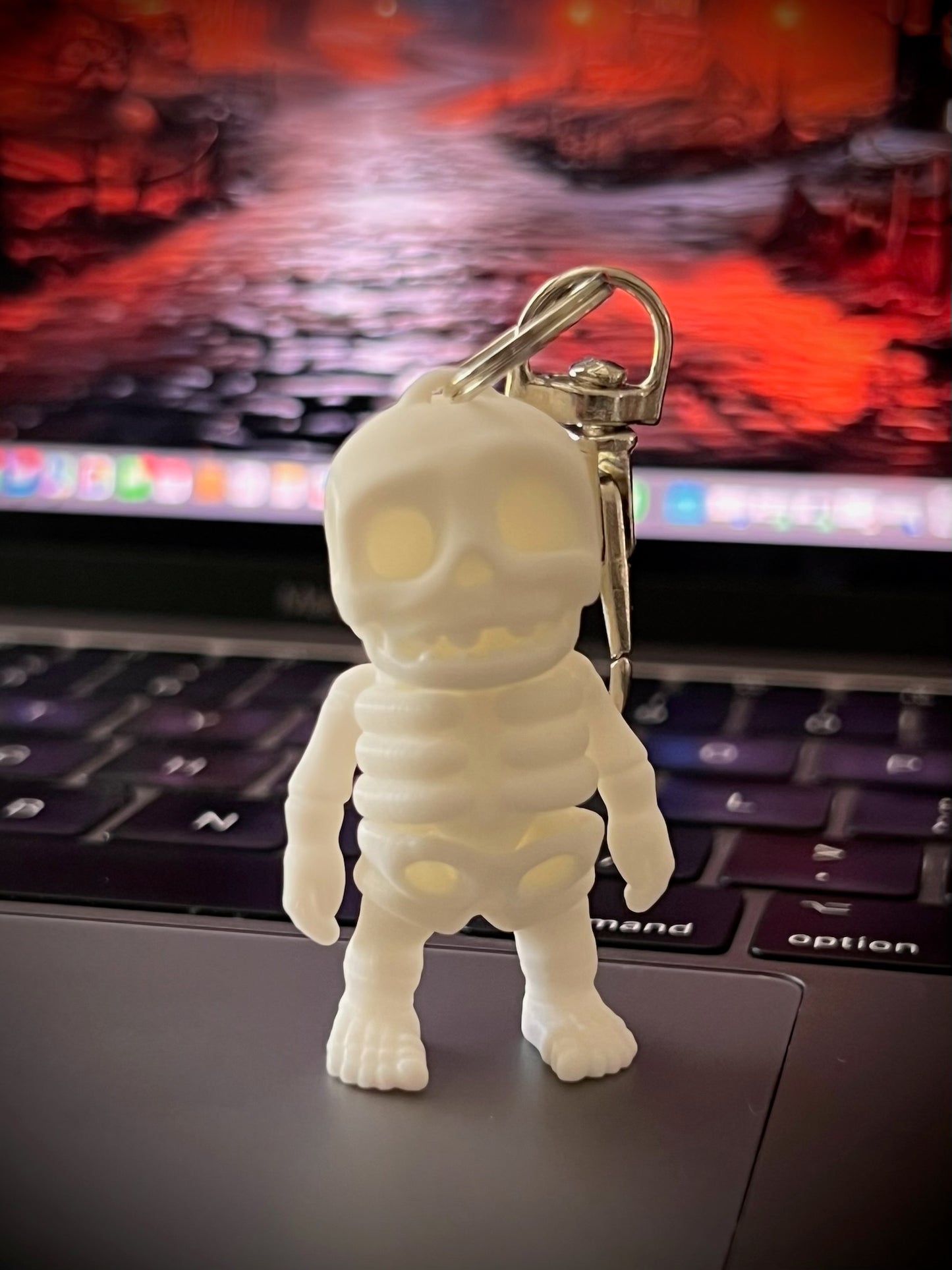 Fun Skelton Keychain