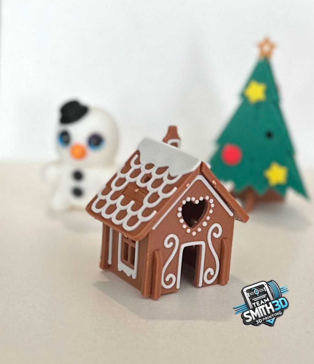 Gingerbread House Kit Card