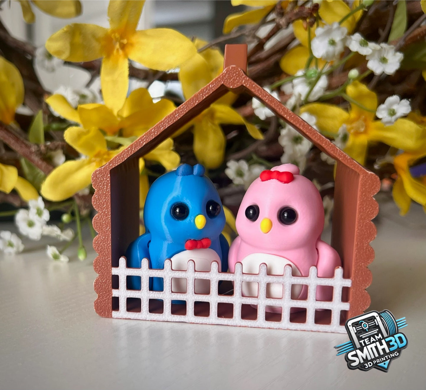 Love Birds with House