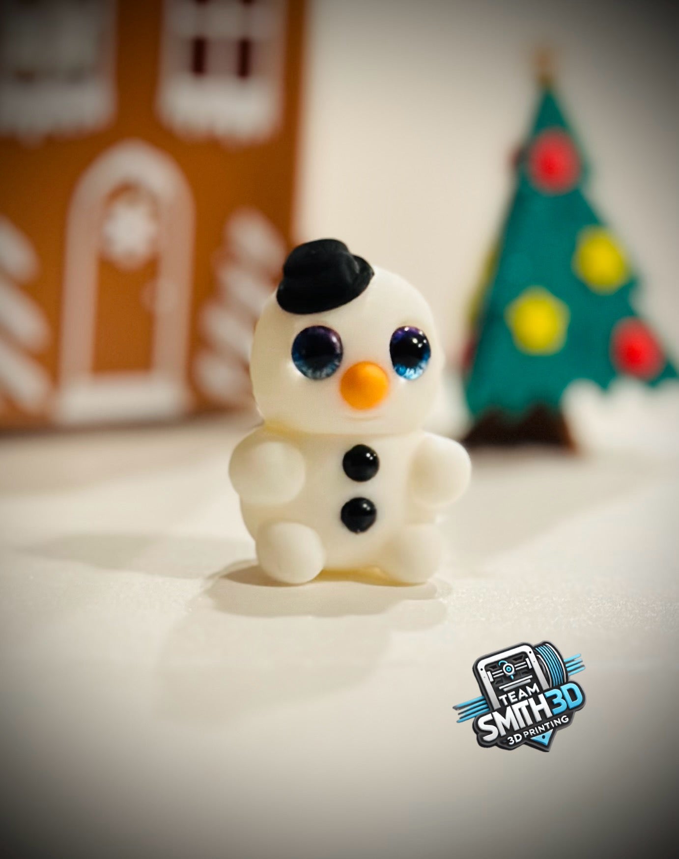 Adorable Snowman Magnet