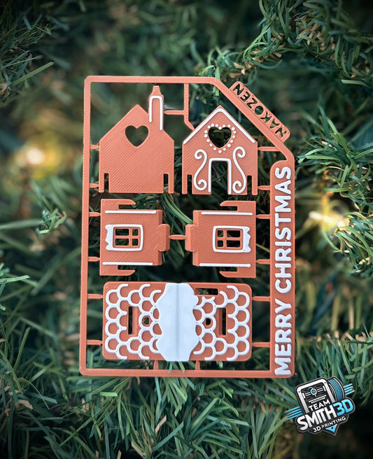 Gingerbread House Kit Card